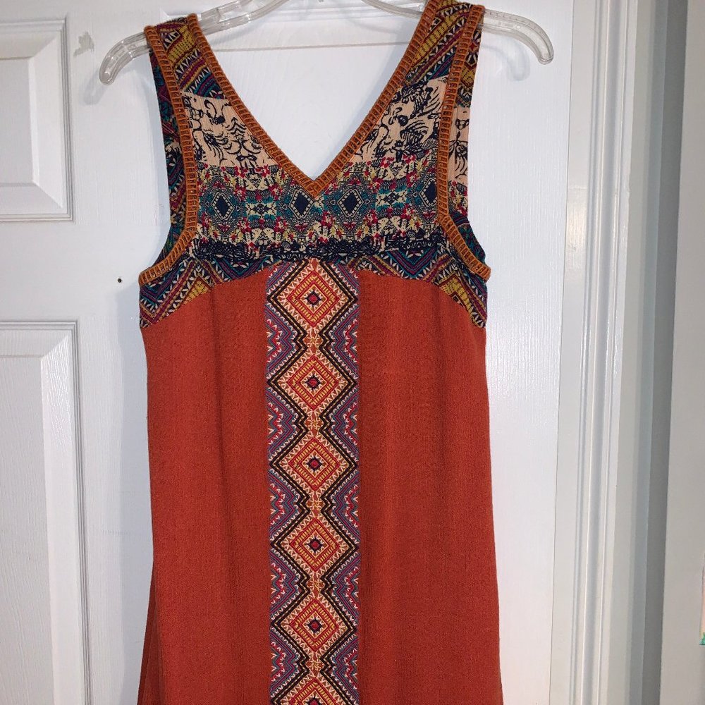 THML Sleeveless V-neck Dress